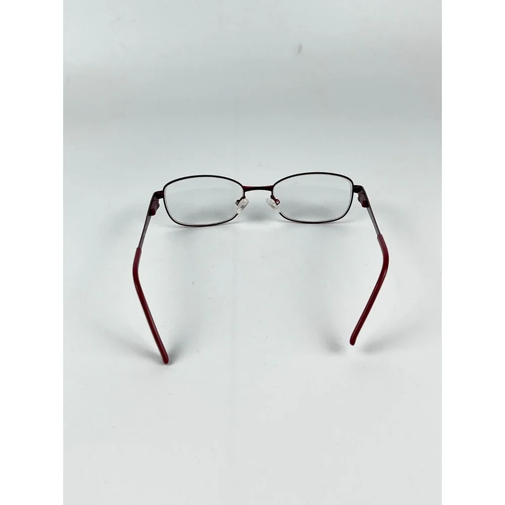 Seen Women's Eyeglasses Frame Maroon Plastic Cat Eye Full Rim 48-17-130‎ mm